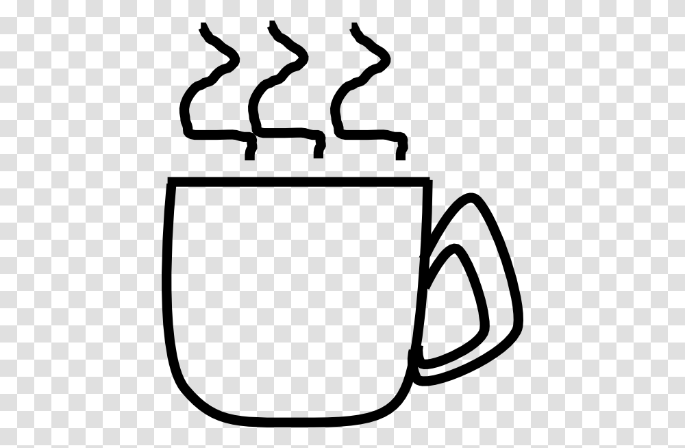Coloring Pages Cups Coffee Cup Clip Art, Stencil Transparent Png