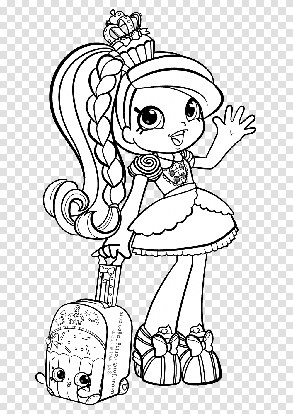 Coloring Pages Excelent Coloring Shopkins Pictures Shopkins Girls Coloring Pages, Cross, Book Transparent Png