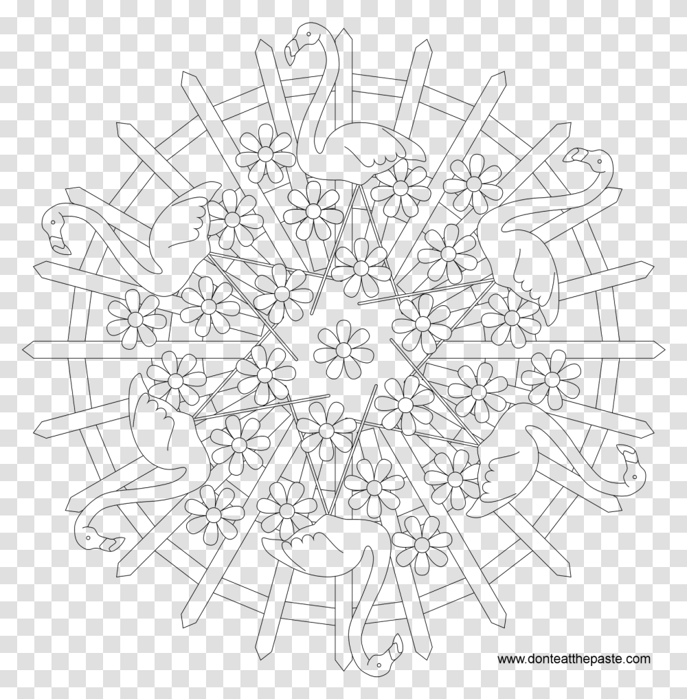 Coloring Pages For Adults Line Art, Gray, World Of Warcraft Transparent Png