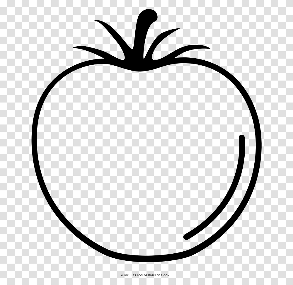 Coloring Pages Larsonporscheaudiblog Important Tomato Desenhos De Um Tomates, Gray, World Of Warcraft Transparent Png