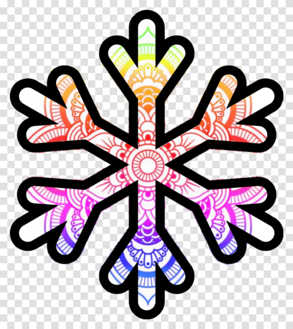 Coloring Pages Snowflake Clipart Download, Pattern, Poster, Advertisement Transparent Png