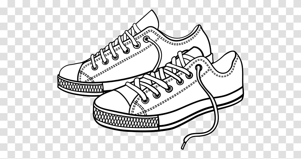 Coloring Shoes Tennis Shoes Side Tennis Shoes Clip Arts, Apparel, Footwear, Sneaker Transparent Png