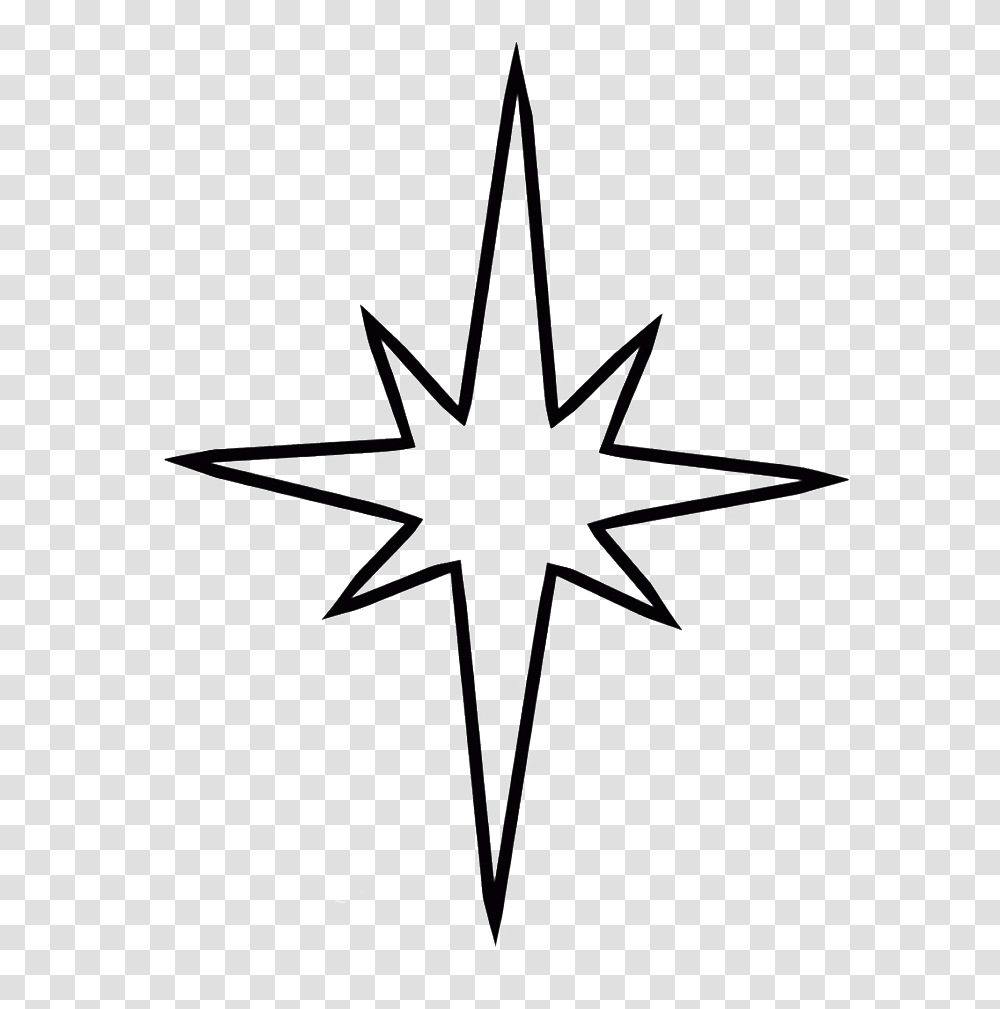 Coloring, Star Symbol, Cross Transparent Png