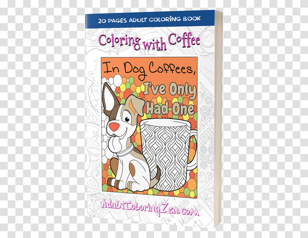 Coloring With Coffee Coloring Book Cartoon, Poster, Advertisement, Mammal, Animal Transparent Png