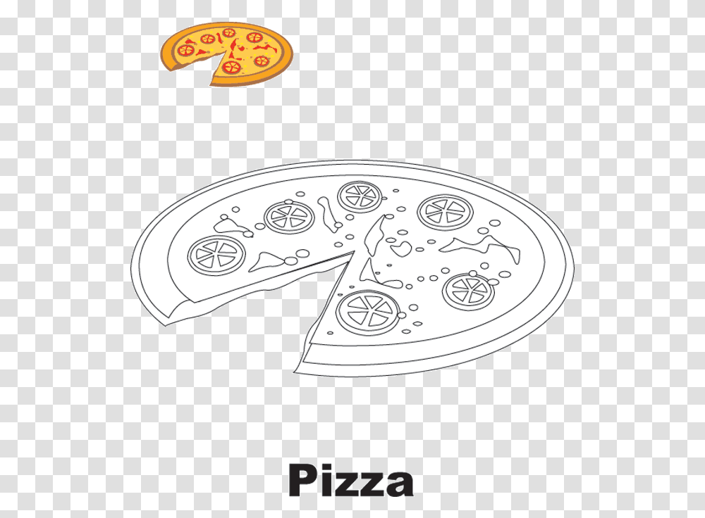 Colorir Desenho Pizza Download Pizza Para Colorir, Shower Faucet, Alphabet, Outdoors Transparent Png