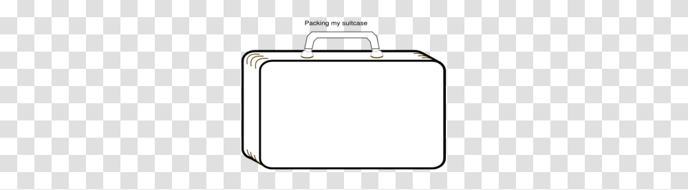 Colorless Suitcase Clip Art, Briefcase, Bag, Sink Faucet, Luggage Transparent Png