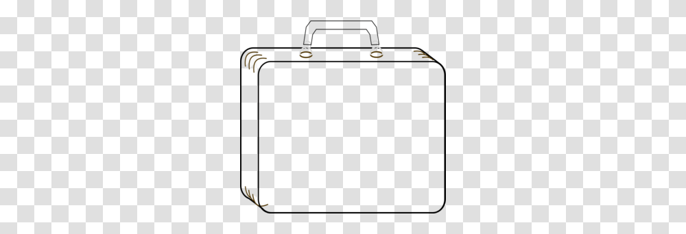 Colorless Suitcase Clip Art, Super Mario Transparent Png