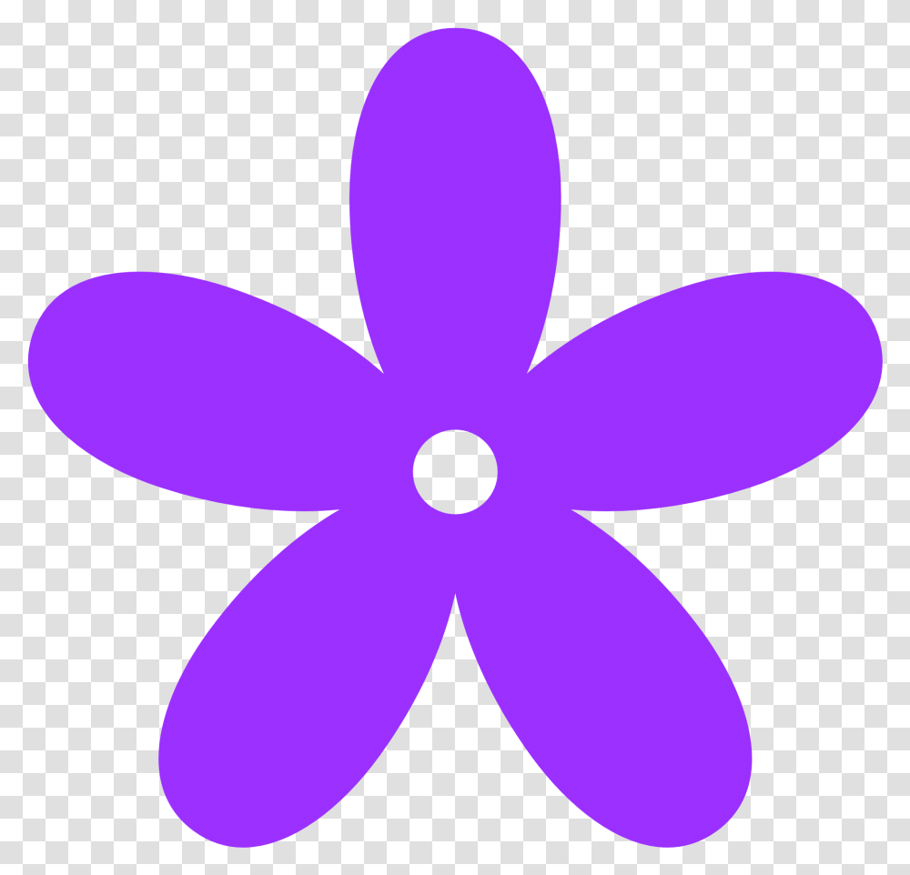 Colors Clipart Purple Pics To Free Download Clip Art Purple Flower, Petal, Plant, Blossom, Ornament Transparent Png
