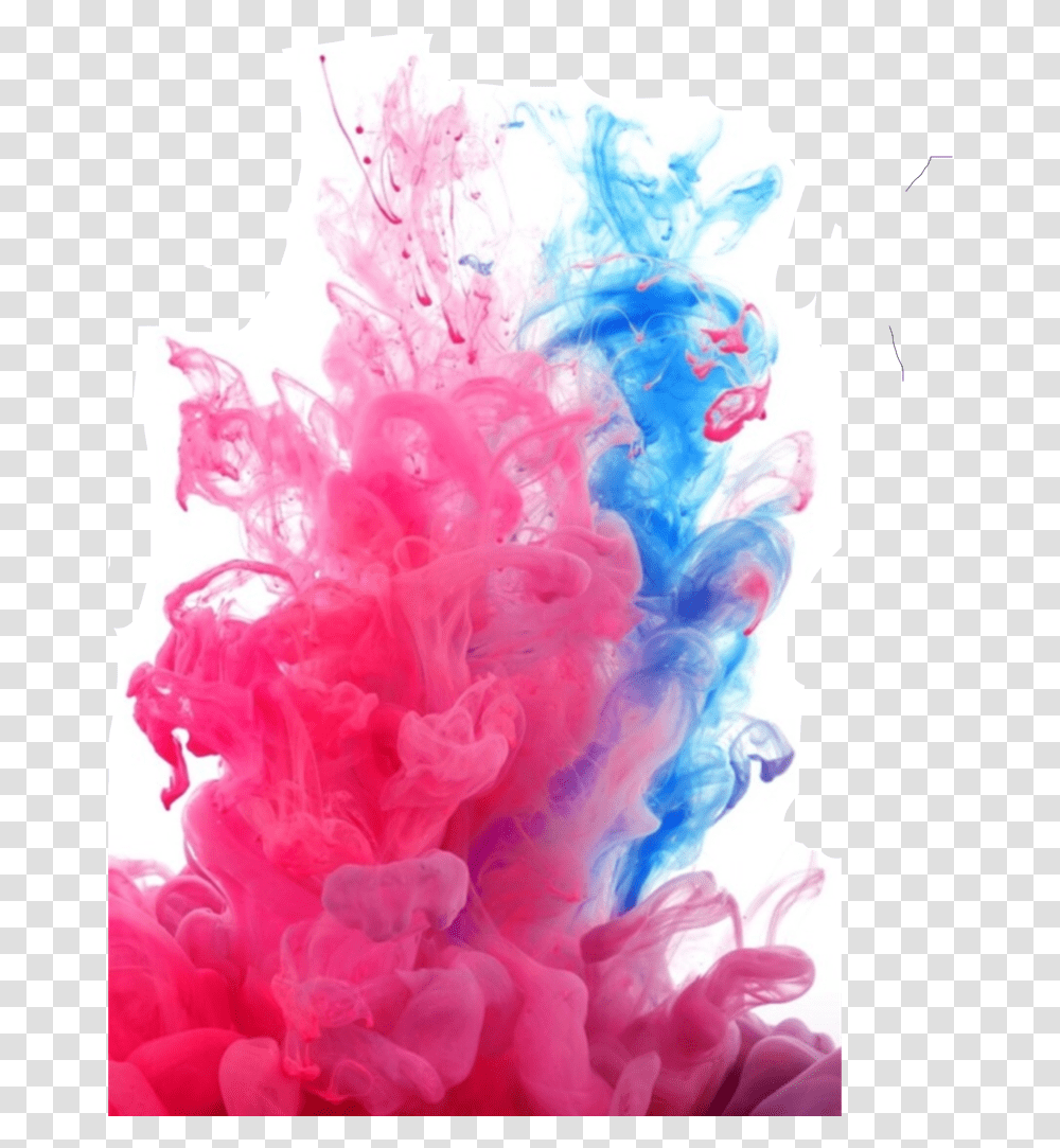Colors Color Pink Blue Pngtumblr Colour Smoke Effect Hd, Art, Graphics, Clothing, Apparel Transparent Png