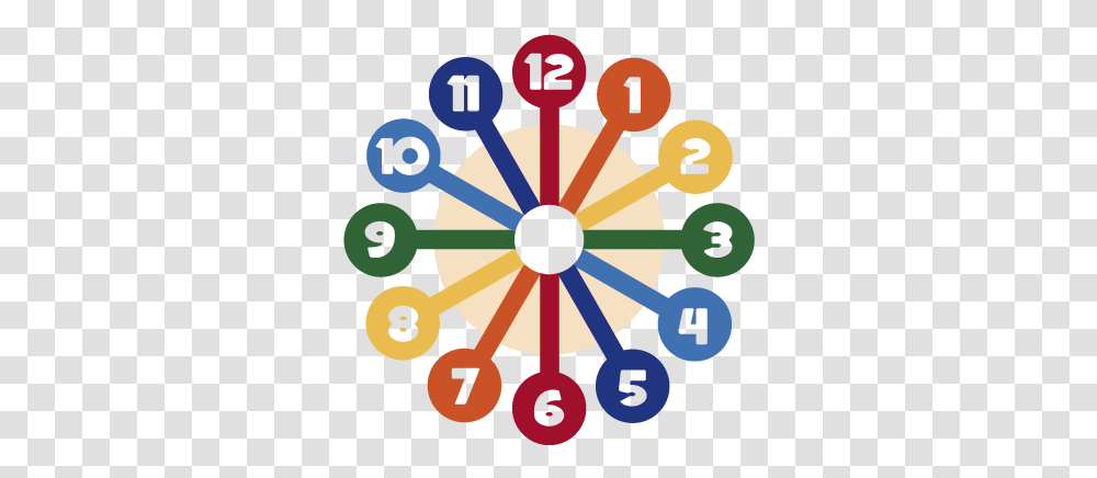 Colors Sticker Clock Reloj De Colores, Text, Alphabet, Number, Symbol Transparent Png