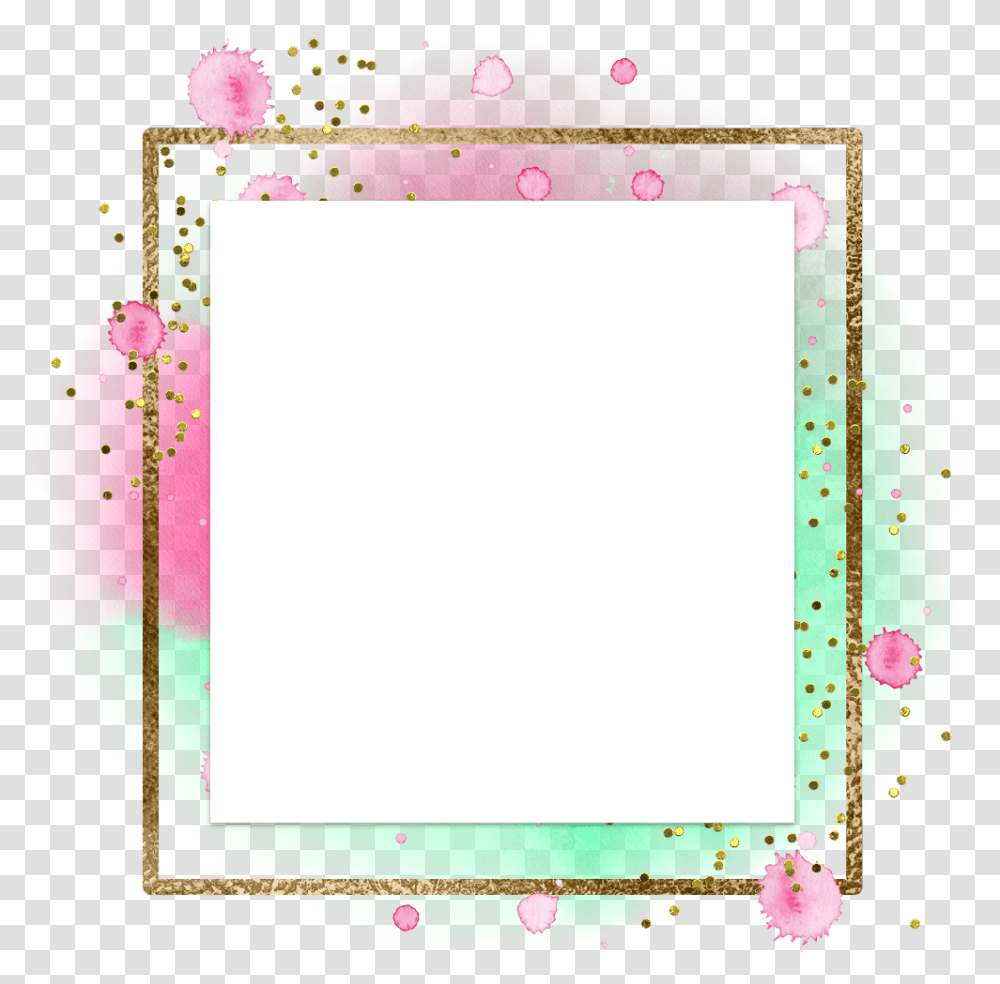 Colorsplash Glitter Square Glitter Geometric Colorful Picture Frame, Crib, Furniture, Pattern Transparent Png