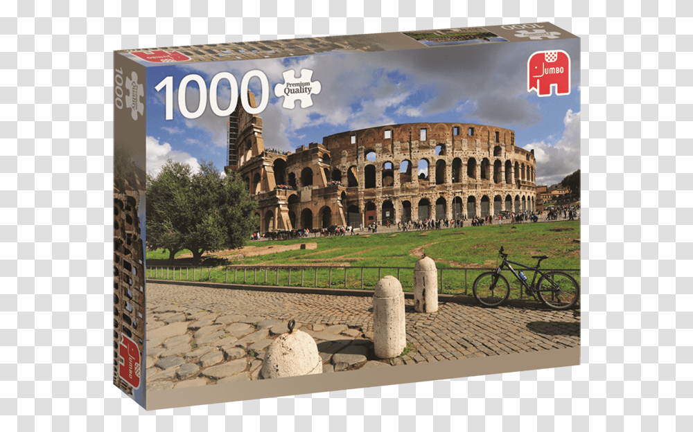 Colosseum, Bicycle, Vehicle, Transportation, Building Transparent Png