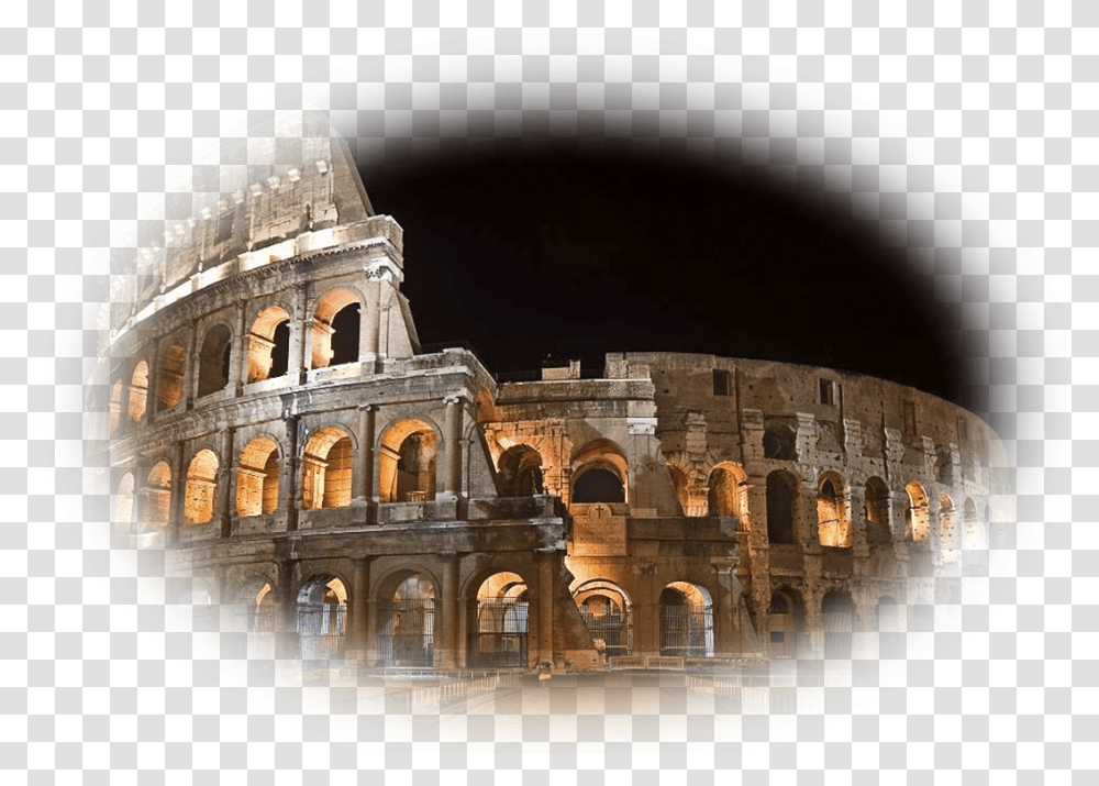 Colosseum, Building, Metropolis, City, Urban Transparent Png