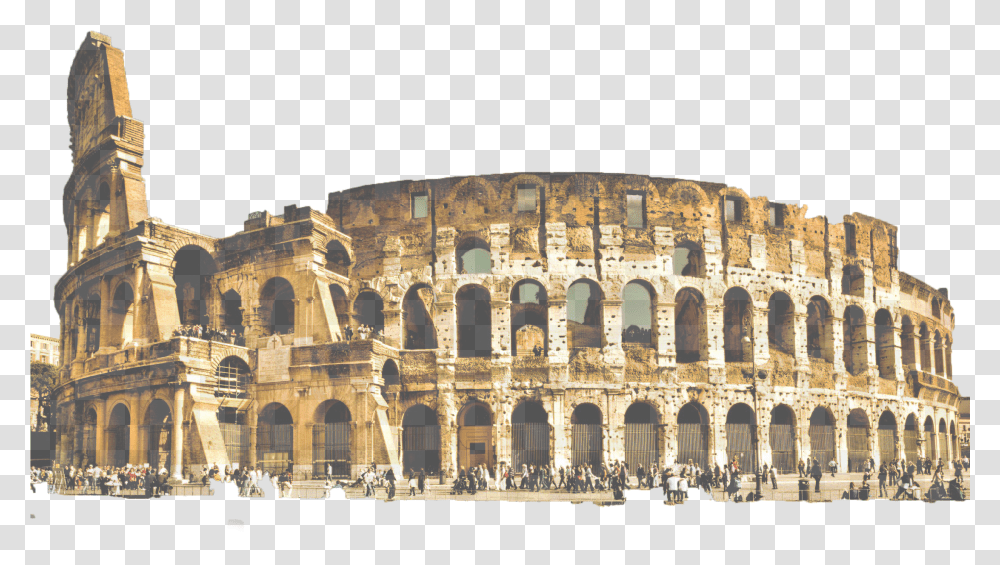 Colosseum Download, Architecture, Building, Person, Castle Transparent Png