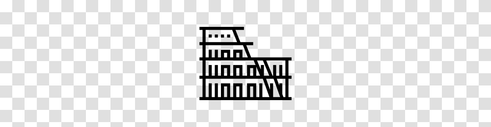 Colosseum Icons Noun Project, Gray, World Of Warcraft Transparent Png