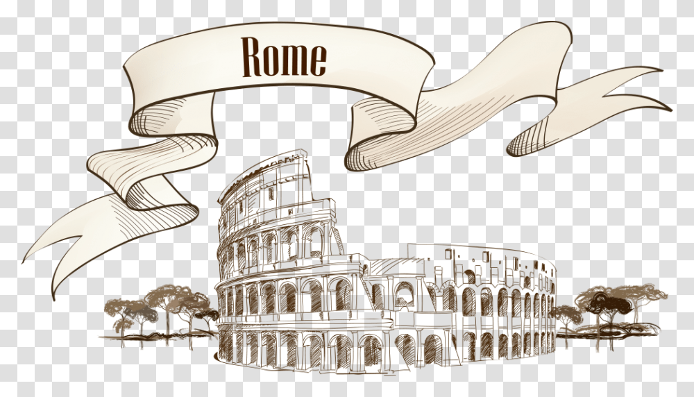 Colosseum Rome Images, Bird, Animal, Architecture Transparent Png