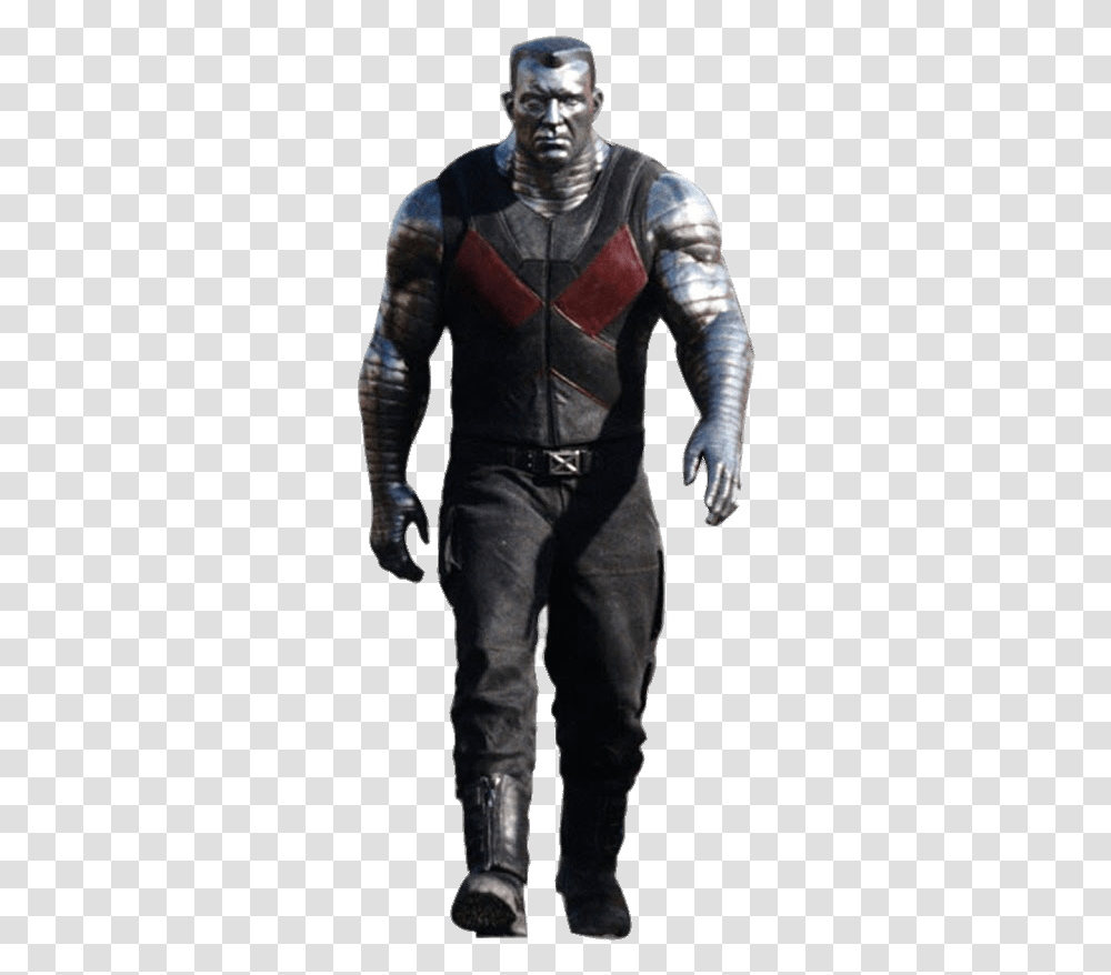 Colossus Full Colossus Deadpool, Person, Jacket, Coat Transparent Png