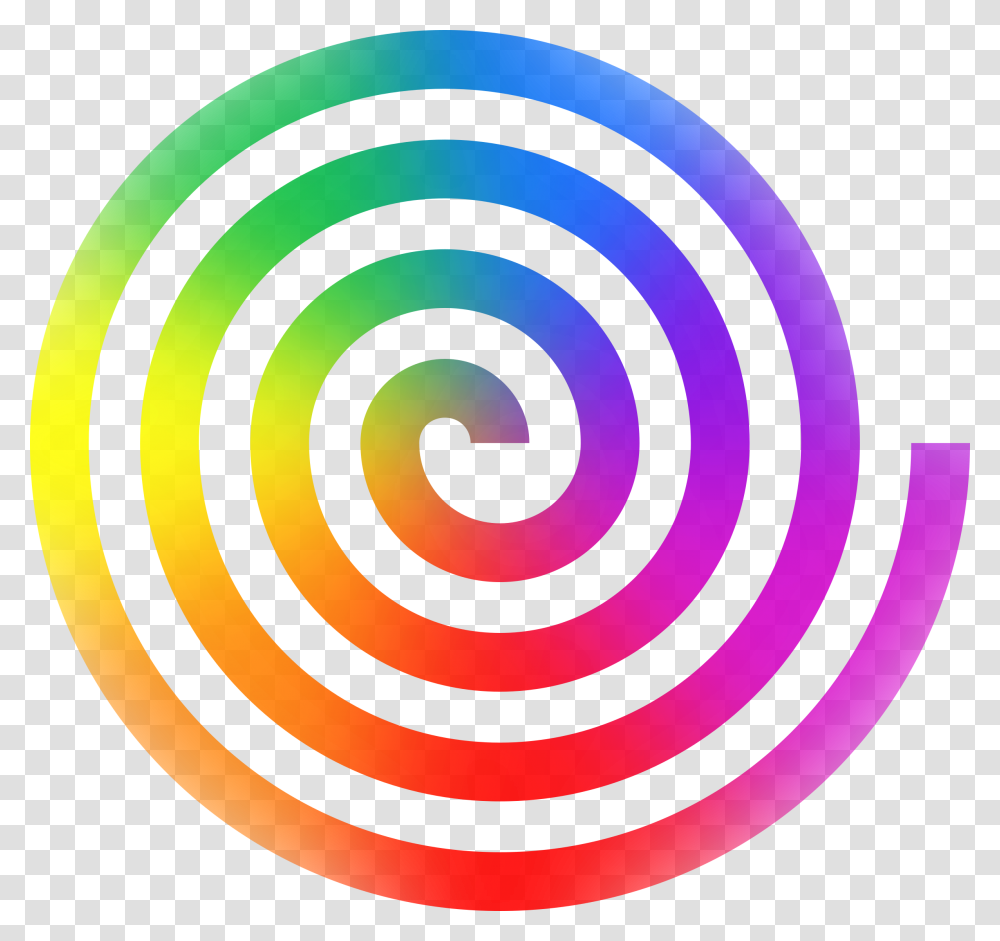 Colouful Clipart Spiral, Coil, Rug Transparent Png