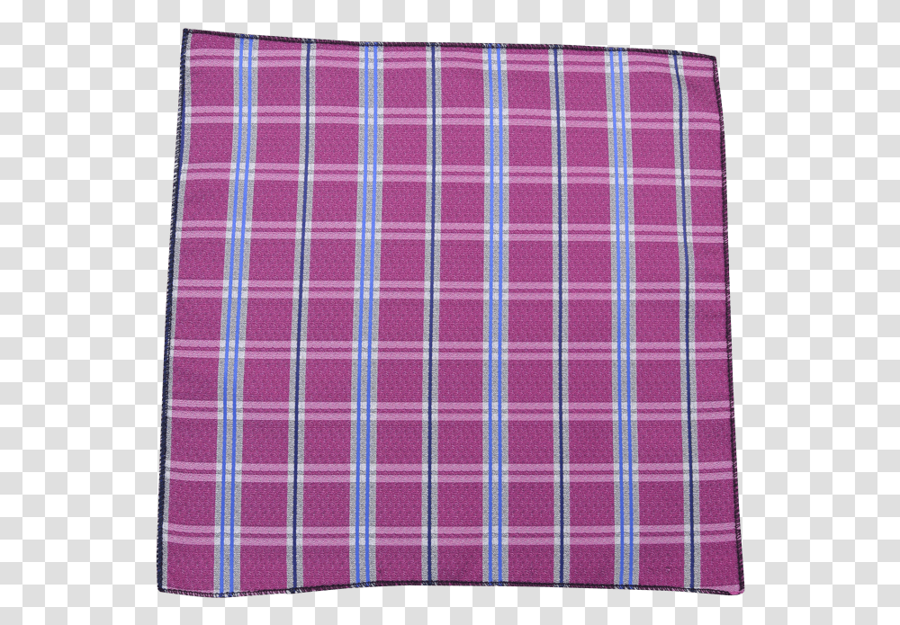 Colour Basis Blue Stripes And Squares Pocket Square Lampshade, Rug, Tartan, Plaid Transparent Png