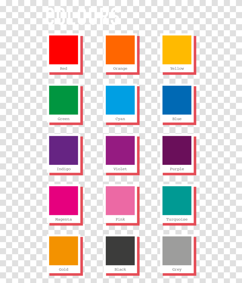 Colour Chart Club Kali, Number, Switch Transparent Png