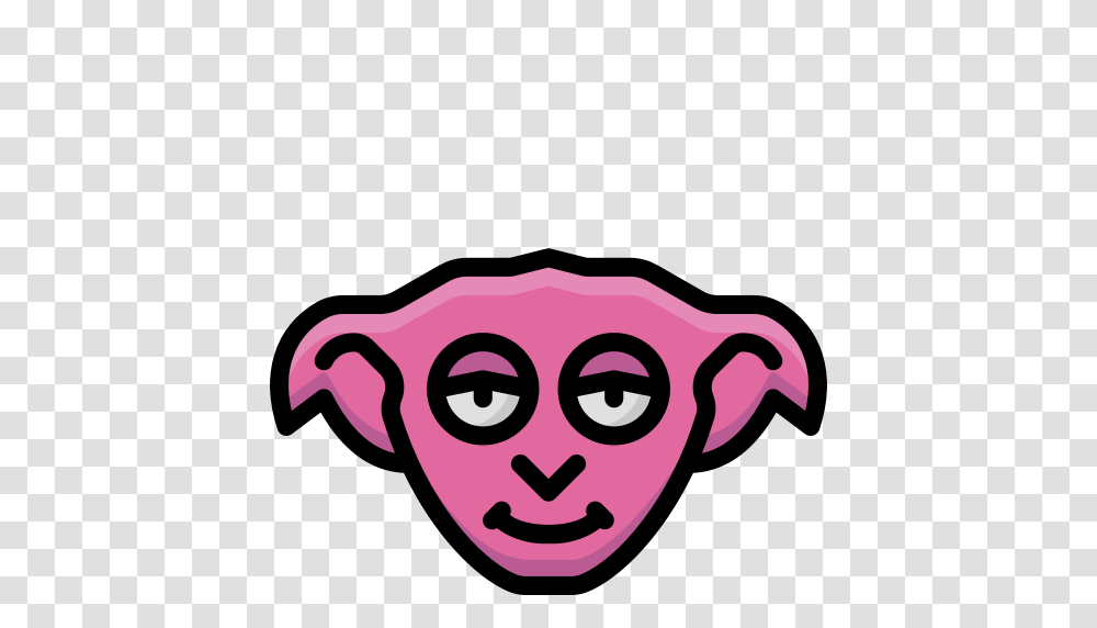 Colour Dobby Elf Harry House Potter Icon, Label, Face, Head Transparent Png