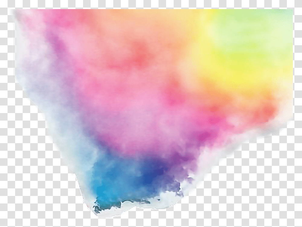 Colour For Picsart Girl Smoking Rainbow, Nature, Outdoors, Mountain, Smoke Transparent Png