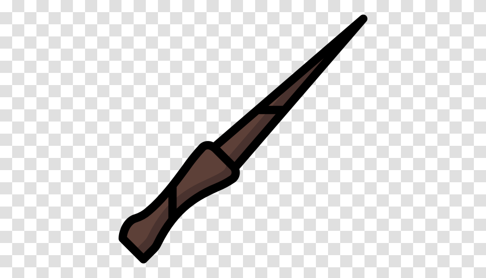 Colour Harry Harrys Magic Potter Wand Icon, Weapon, Weaponry, Spear, Axe Transparent Png