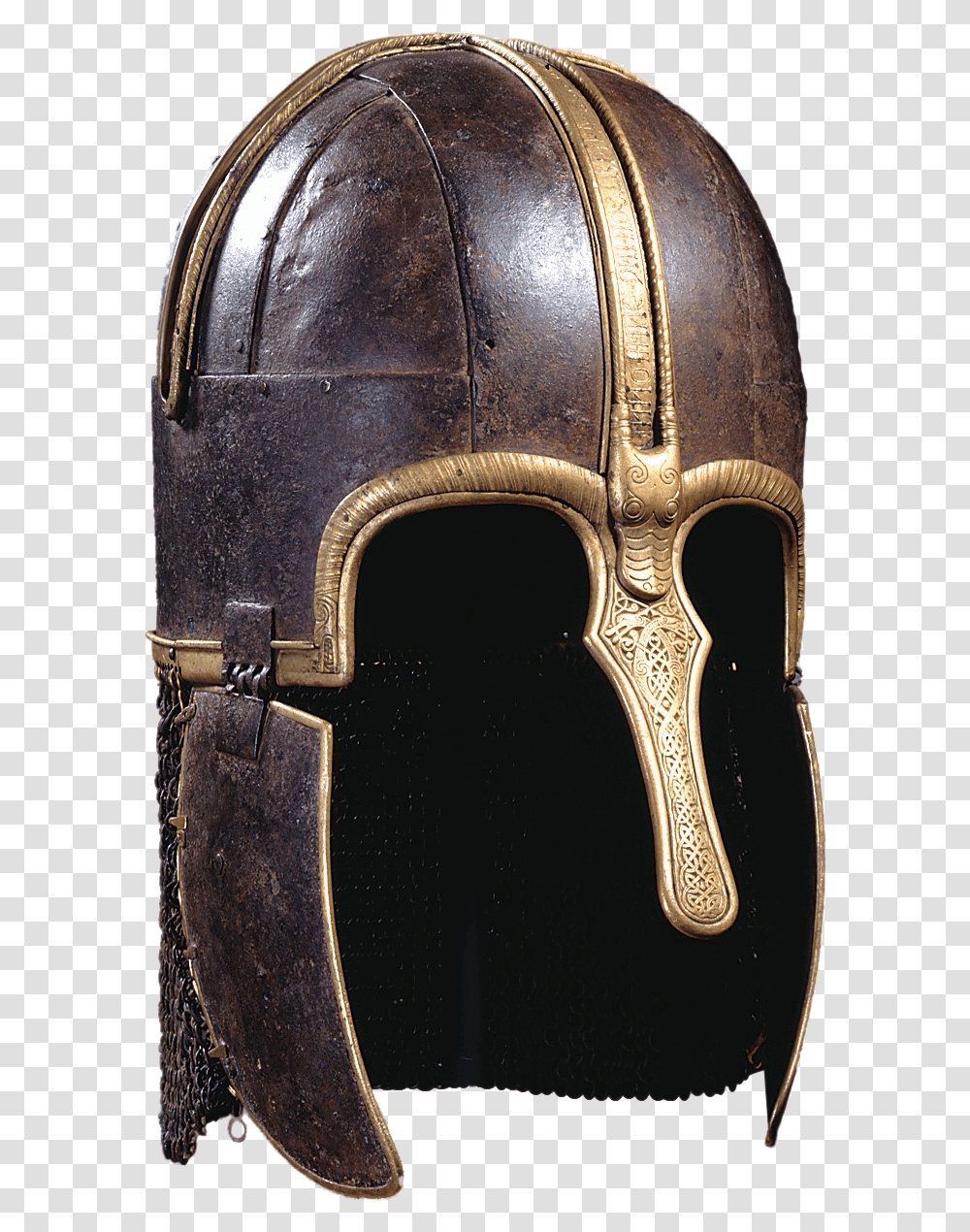 Colour Photograph Of The Coppergate Helmet York Helmet Anglo Saxon, Apparel, Sport, Sports Transparent Png