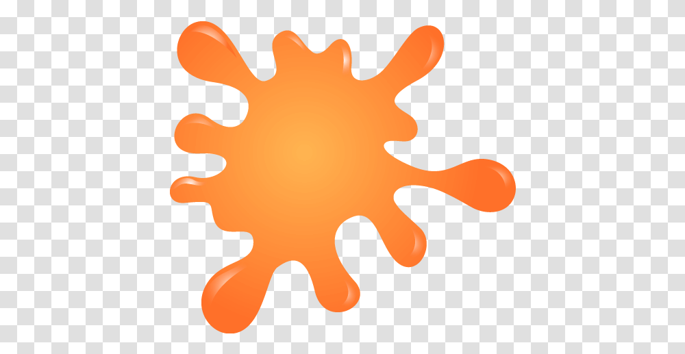 Colour Splash Stickers Color Splash Orange 505x456 Orange Color Splash, Leaf, Plant, Game Transparent Png