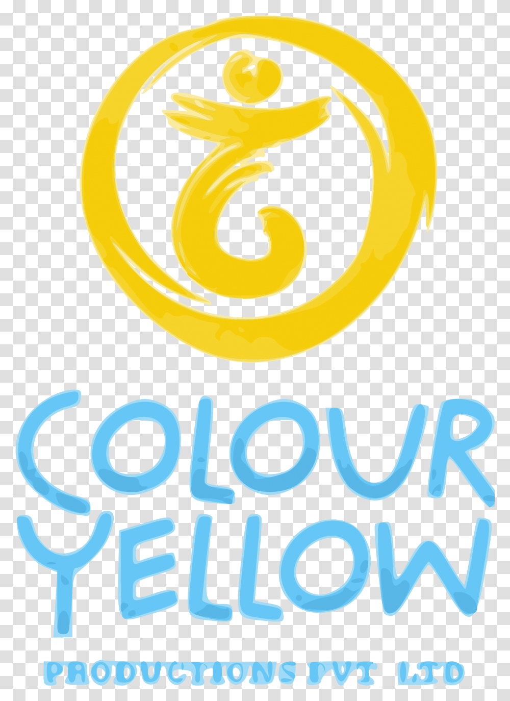 Colour Yellow Productions Poster, Alphabet, Logo Transparent Png