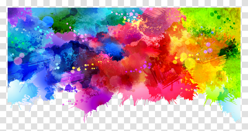 Colourcolor Explosion Multi Blue Green Red Yellow Bright Colorful Watercolor Background, Ornament, Pattern Transparent Png