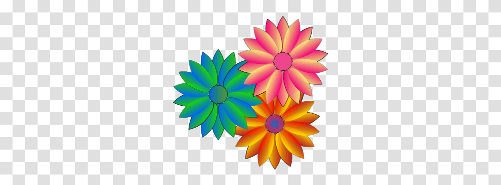 Coloured Daisies Svg Clip Art For Animated Pictures Of Butterflies And Flowers, Floral Design, Pattern, Graphics, Ornament Transparent Png