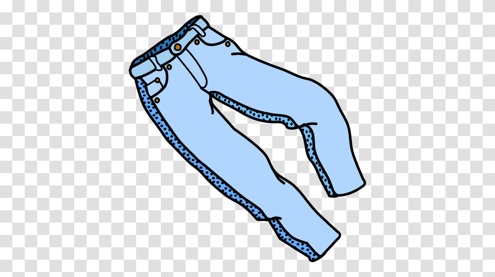 Coloured Line Art Vector Image Of Trousers, Apparel, Axe, Sport Transparent Png