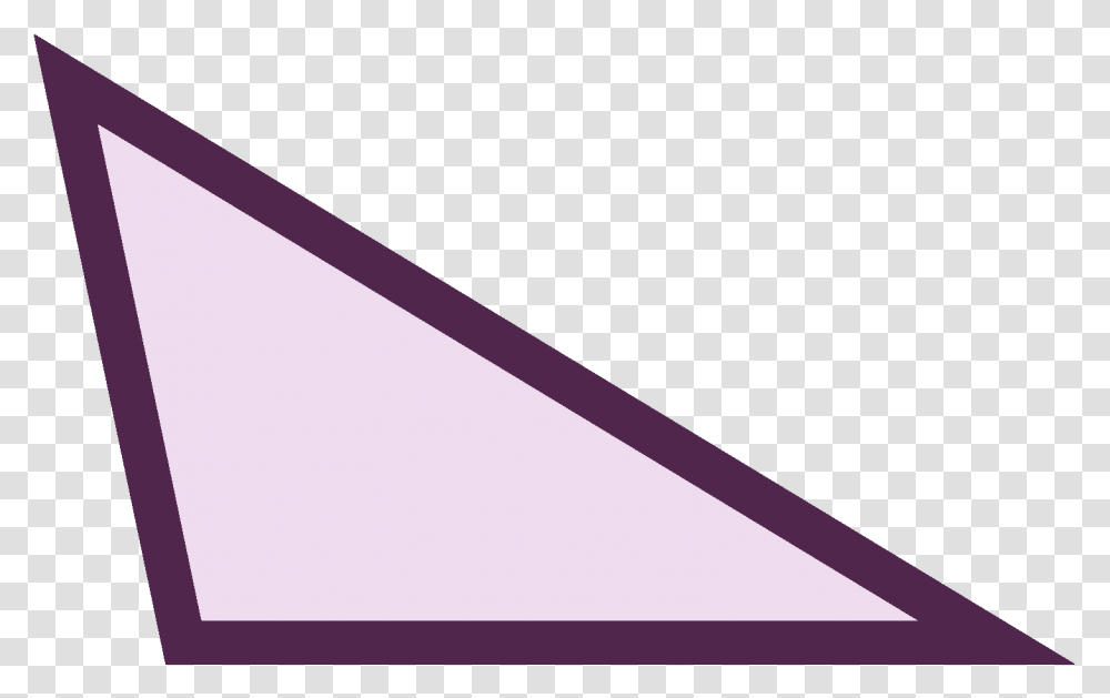 Coloured Obtuse Angled Triangle Transparent Png