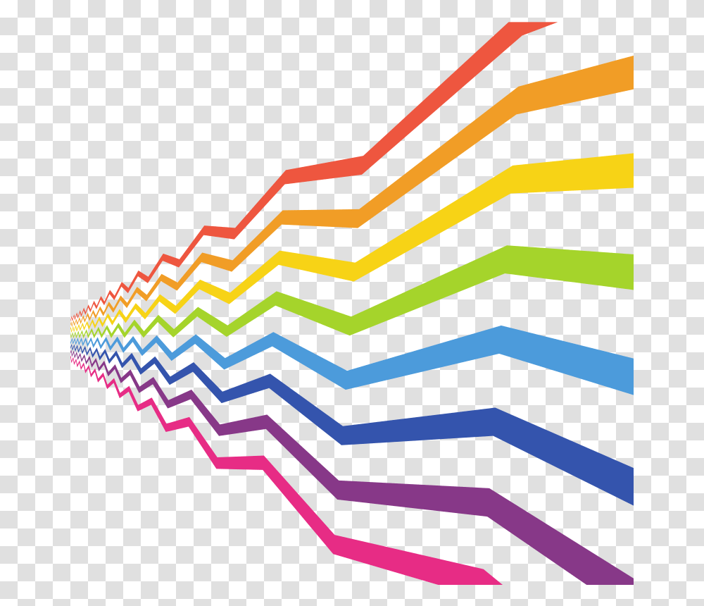 Coloured Zigzag Lines Openclipart Pattern Zigzag Line Art, Rug, Graphics, Plot, Urban Transparent Png