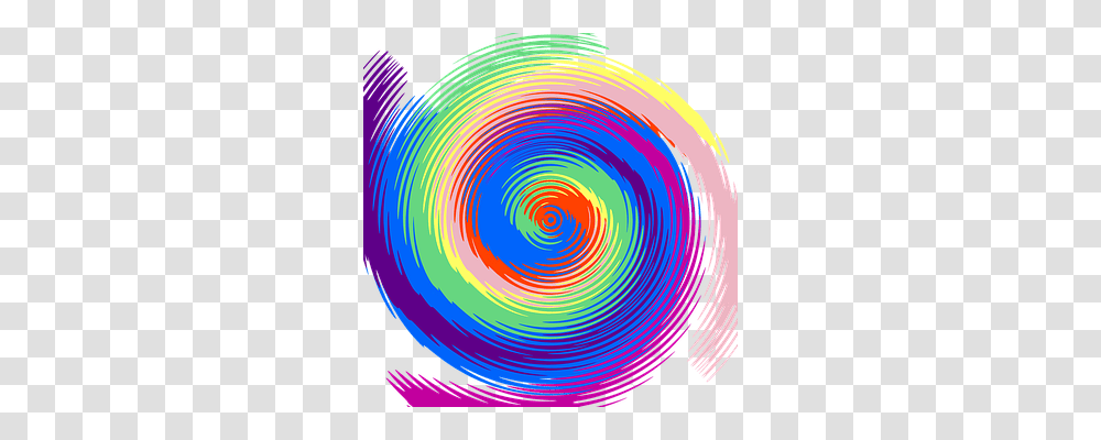Colourful Spiral, Pattern, Ornament, Fractal Transparent Png