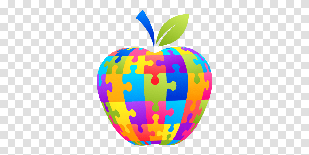 Colourful Apple Macbook Sticker Tenstickers Puzzle Apple, Astronomy, Outer Space, Universe, Ball Transparent Png