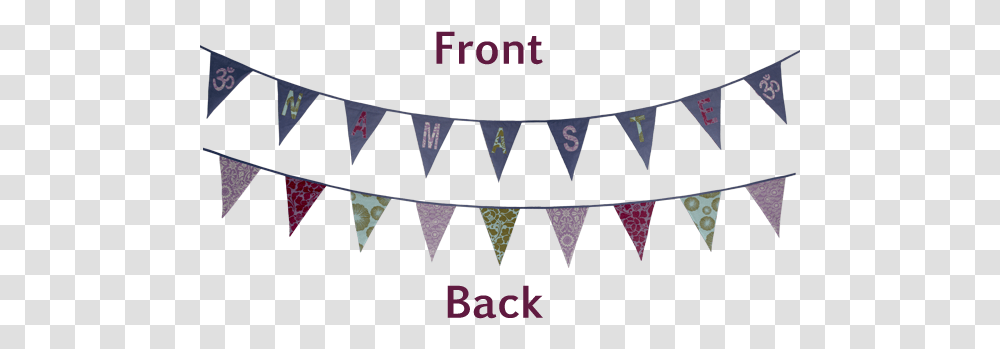 Colourful Bunting, Label, Word Transparent Png