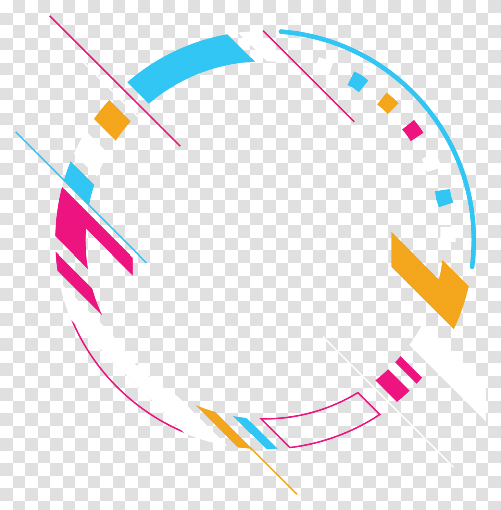 Colourful Circle Banner With Abstract Circle Banner, Plot, Paper Transparent Png