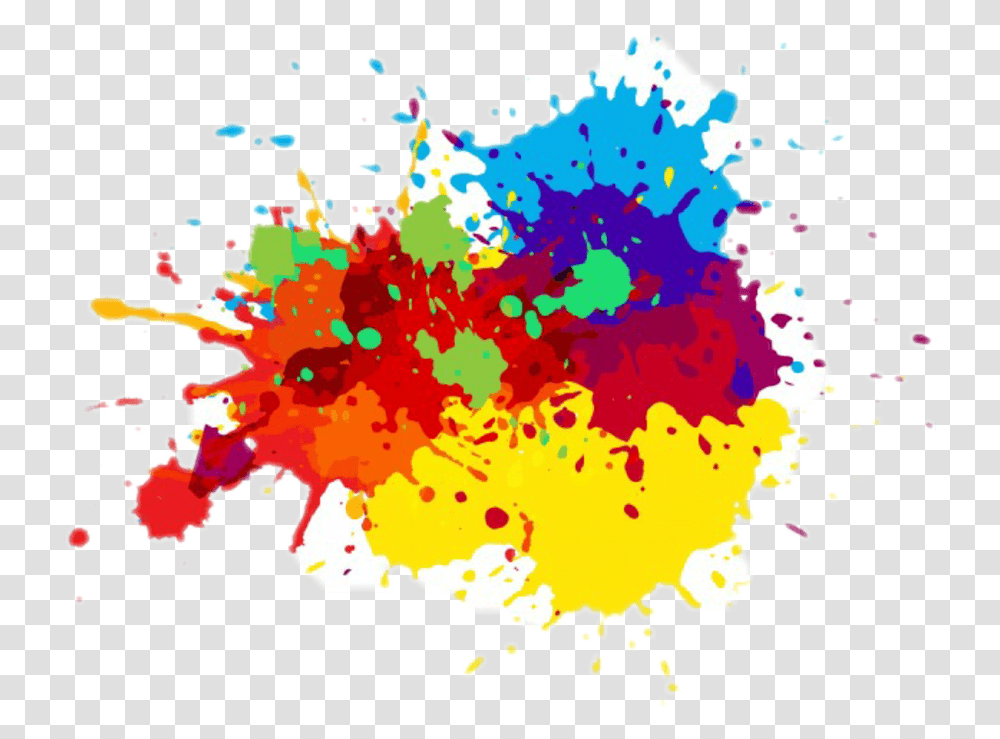 Colourful Colorful Paint Splash Splatter Paintspalsh Splash Colourful Paint, Map, Diagram, Plot Transparent Png