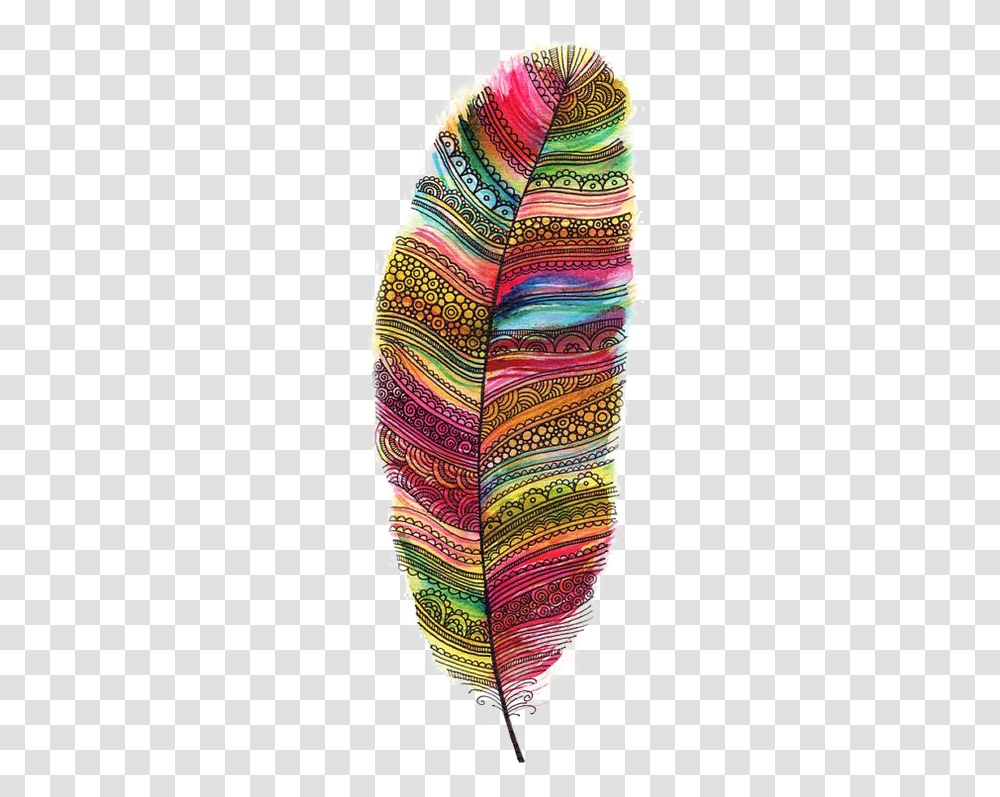 Colourful Feathers Of Birds, Apparel, Pattern, Scarf Transparent Png