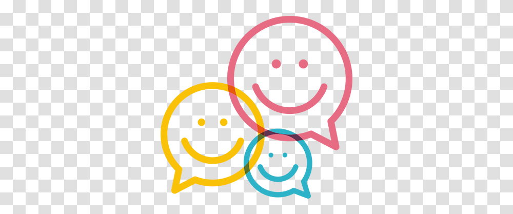 Colourful Happy Face Speech Bubble Sticker Globos Sonrientes, Graphics, Art, Text, Symbol Transparent Png