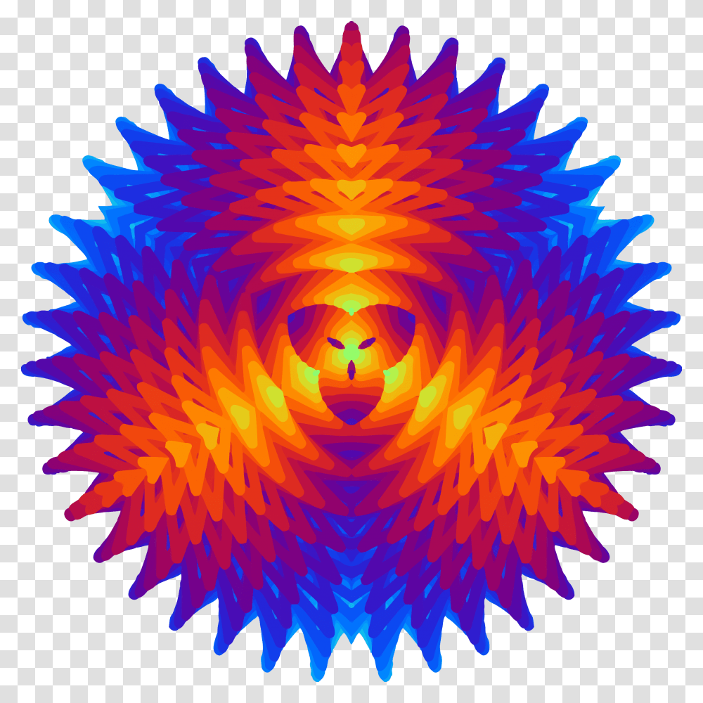 Colourful Mandala 4 Clip Arts Colourful Mandala, Ornament, Pattern, Fractal Transparent Png