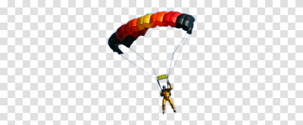 Colourful Parachute, Person, Human Transparent Png