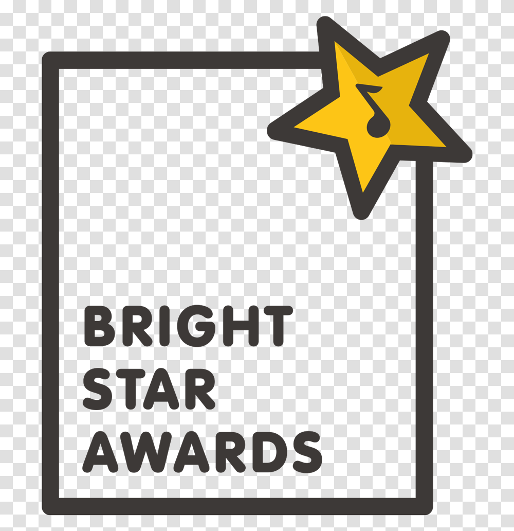 Colourful Radio To Broadcast Bright Star Awards Live Sign, Star Symbol Transparent Png
