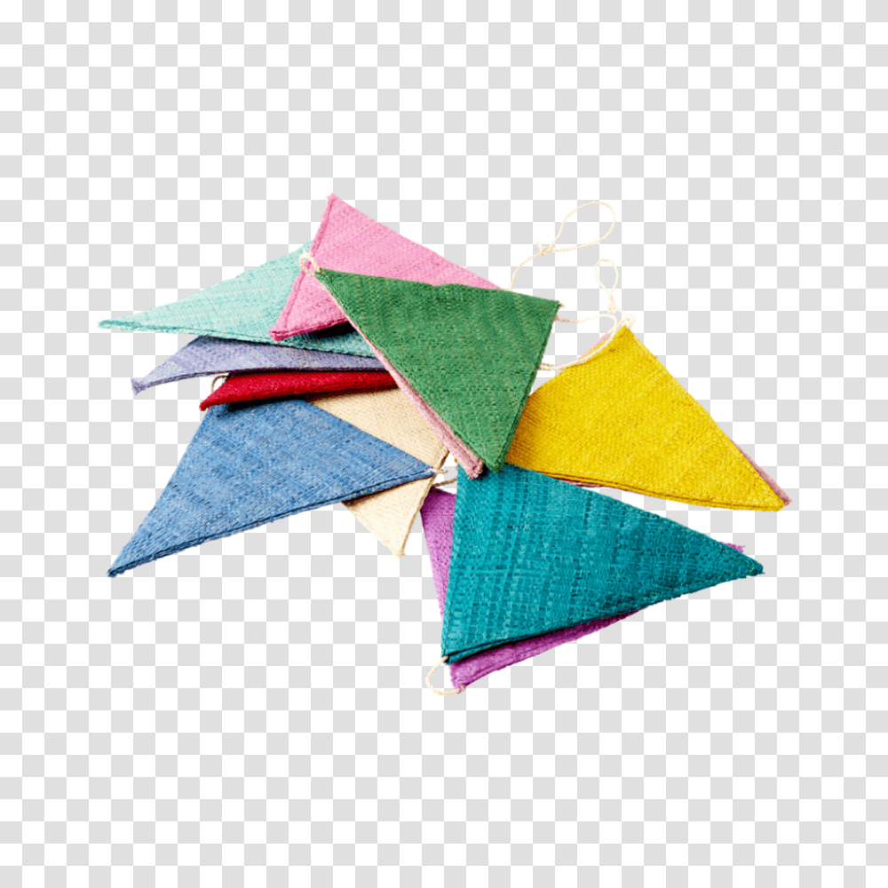Colourful Raffia Garland, Paper, Origami, Star Symbol Transparent Png