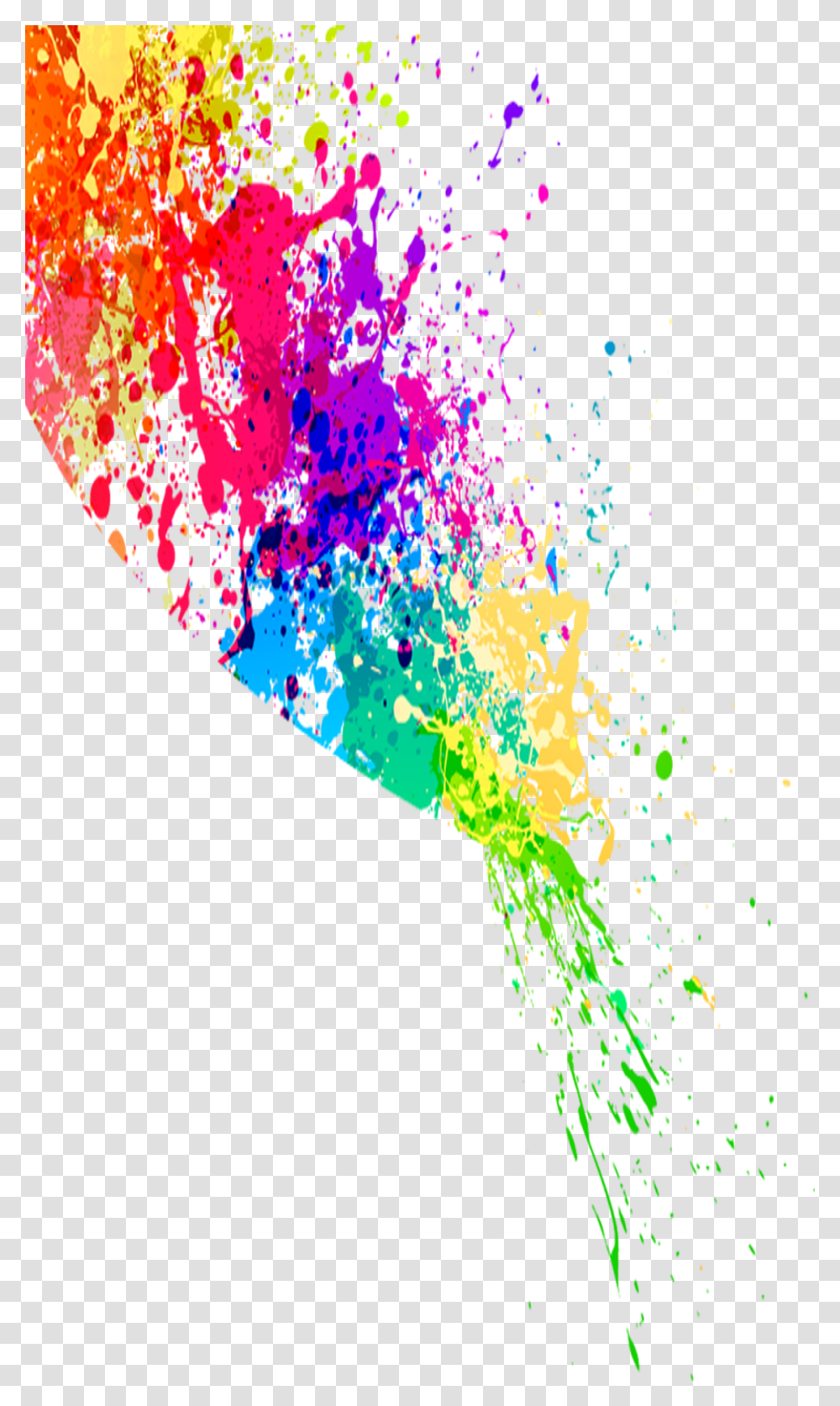 Colourful Splash Color Splash, Plot Transparent Png
