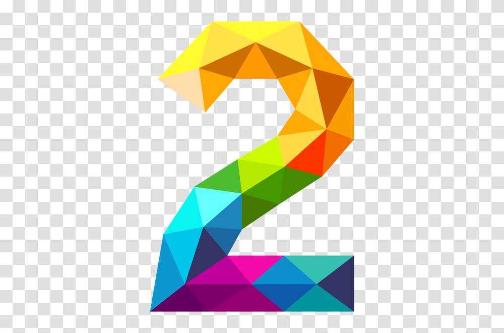 Colourful Triangles Number Two Clipart Gallery, Rug Transparent Png