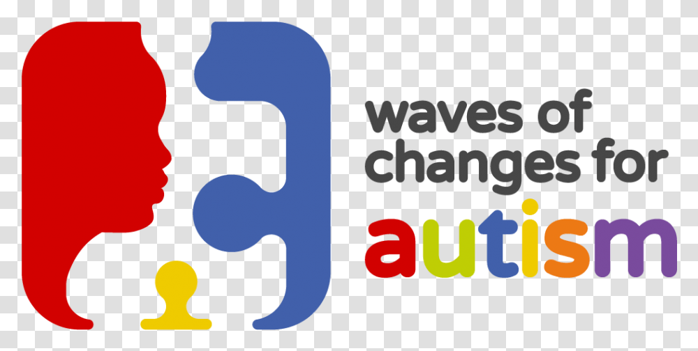 Colourful Waves Of Changes For Autism Logo Waves Of Change For Autism, Number, Alphabet Transparent Png