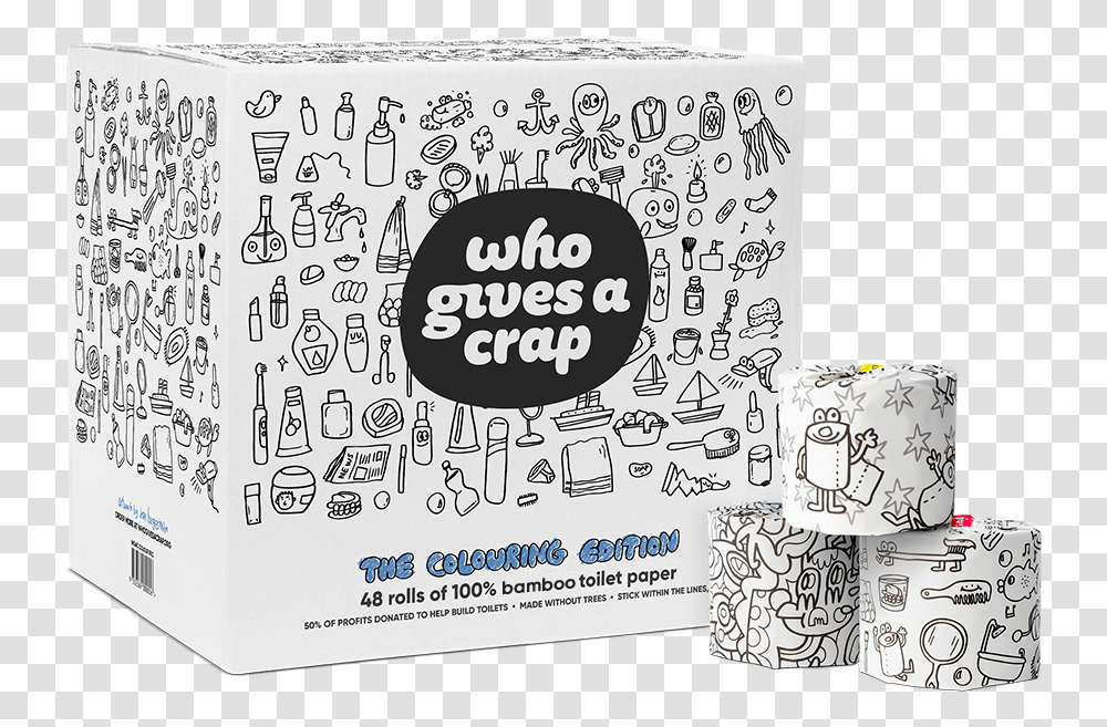 Colouring Edition Toilet Paper Gives A Crap Colouring Edition, Purse, Doodle, Drawing Transparent Png